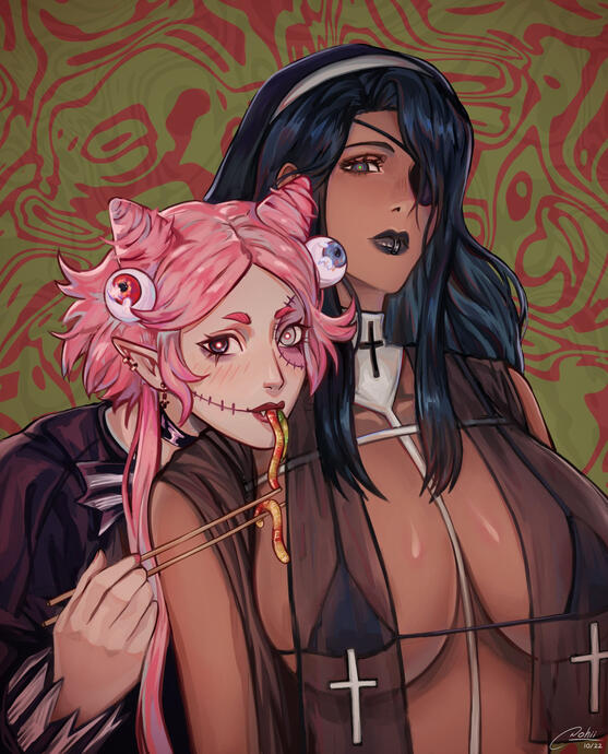 OCs Lilim and Baal